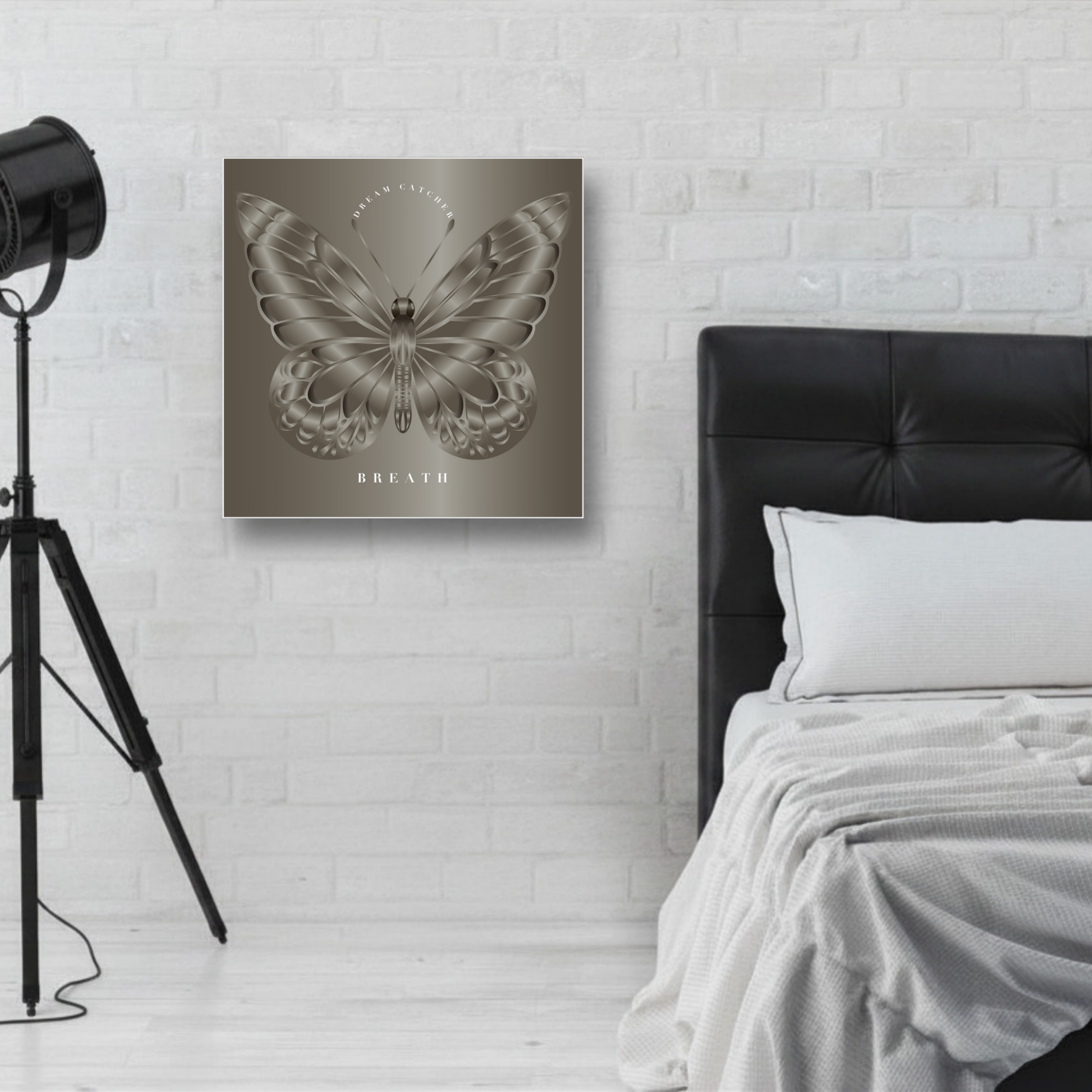 Stone Dream Catcher "Breath" Art Print — Pause in Silence