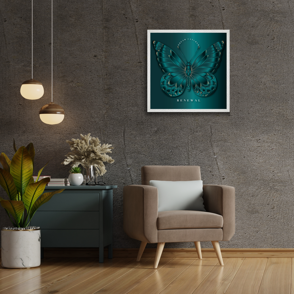 Emerald Dream Catcher "Renewal" Art Print — Peace Before Revival