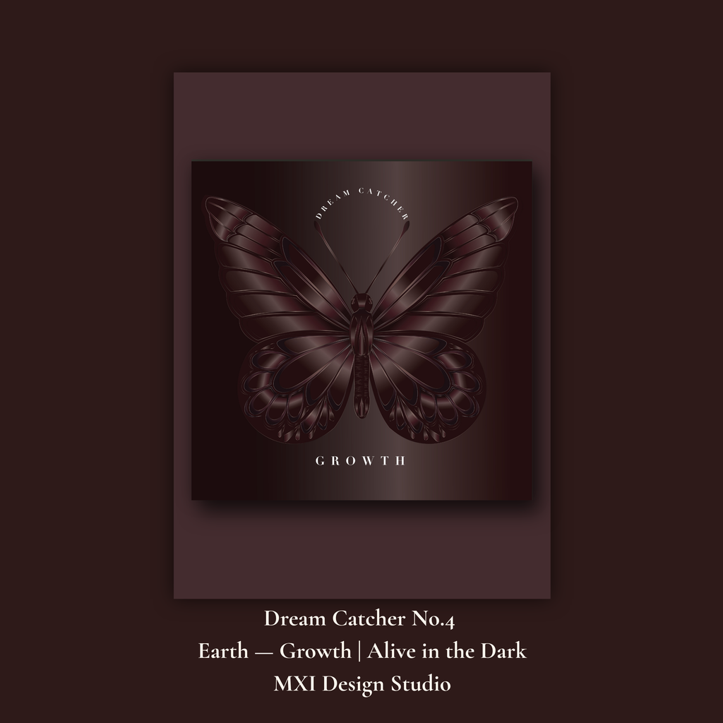 Earth Dream Catcher "Growth" Art Print — Life in the Dark