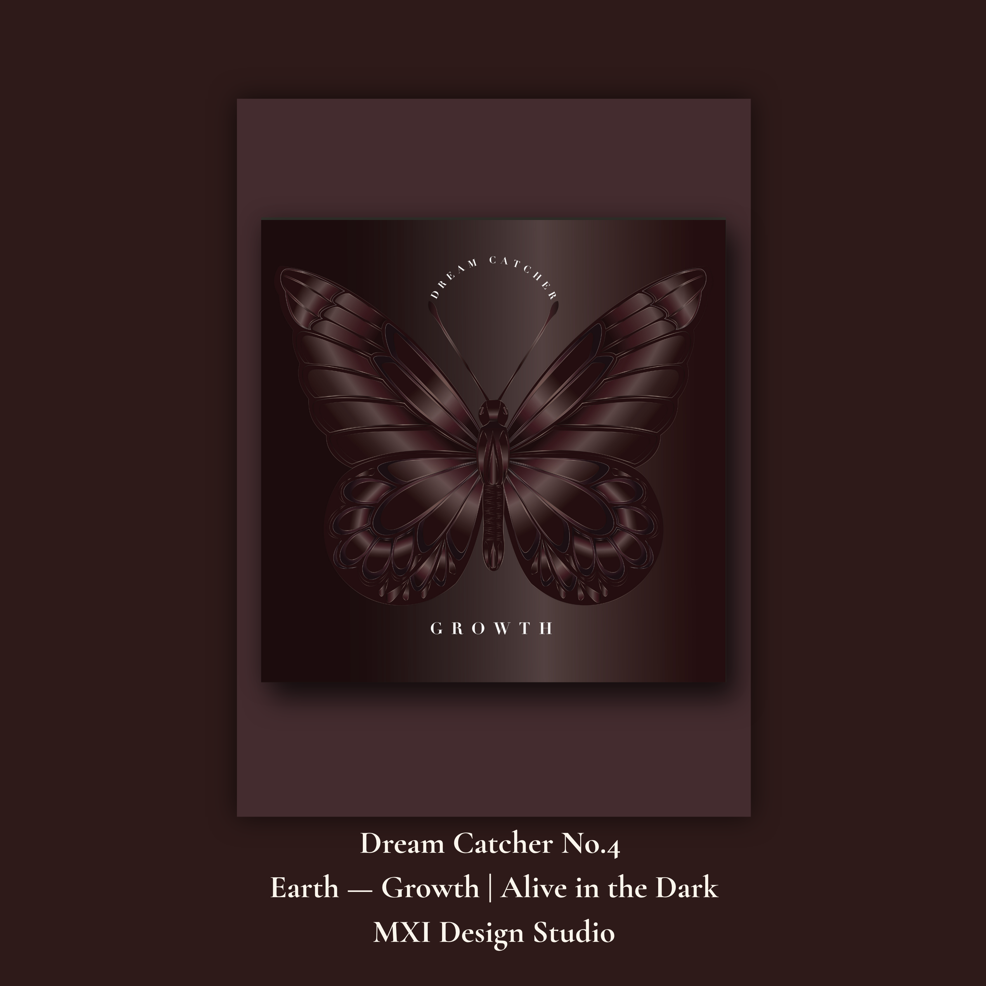 Earth Dream Catcher "Growth" Art Print — Life in the Dark