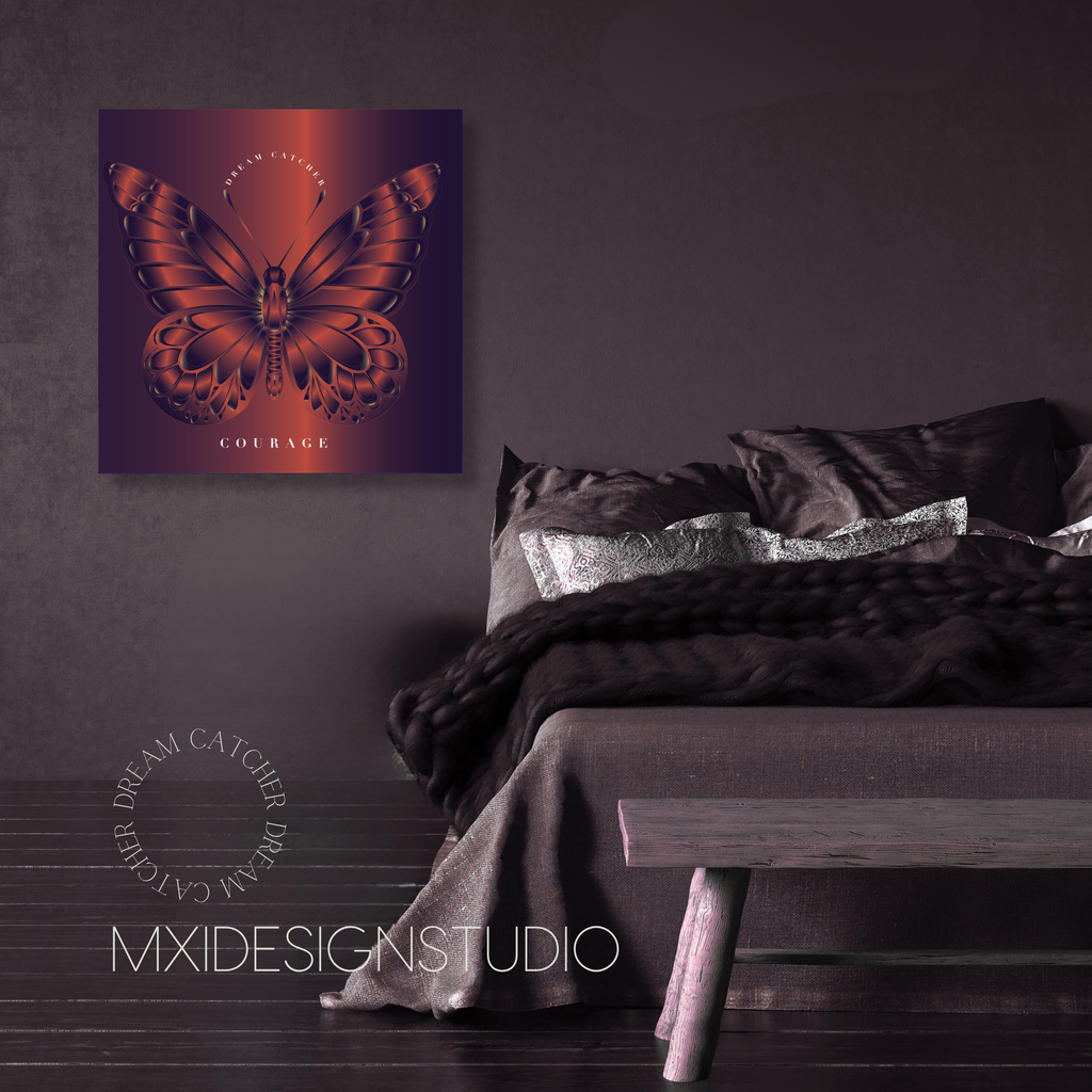 Amber Dream Catcher "Courage" Art Print — Reclaim Everything